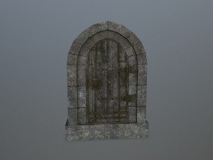 MedievalDoor Model 3D
