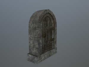 MedievalDoor Model 3D