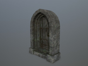 MedievalDoor Model 3D