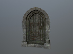 MedievalDoor Model 3D