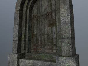 MedievalDoor Model 3D