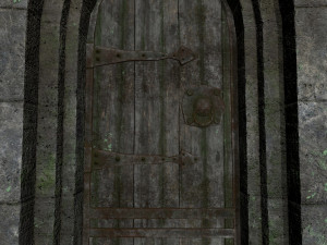 MedievalDoor Model 3D
