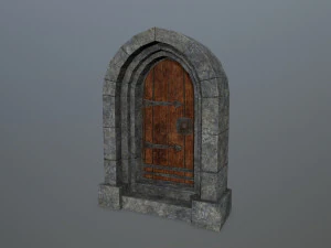 MedievalDoor 3D Model