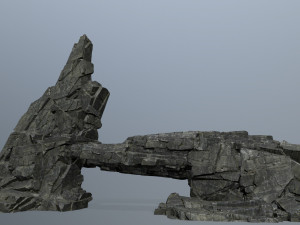 Cliff rocks Modello 3D