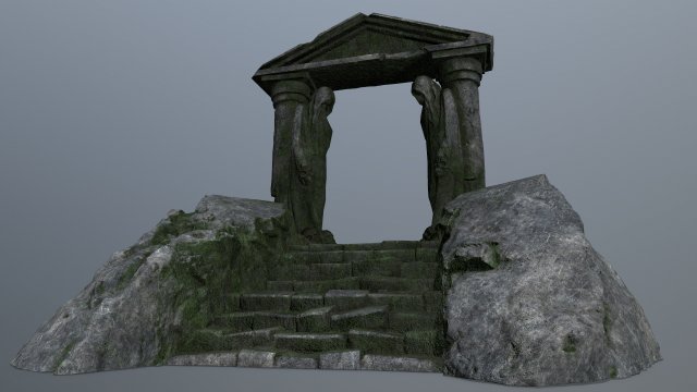 SoulsGate 3D Model .c4d .max .obj .3ds .fbx .stl .blend 
