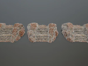 Rock stairs 3D Model