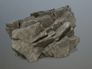 Cliff rocks 3D Model