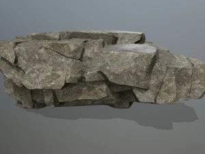 Cliff rocks 3D Model