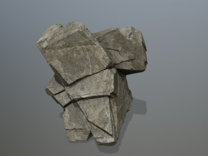 Cliff rocks 3D Model