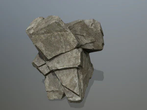 Cliff rocks 3D Model