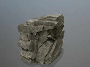 Cliff rocks 3D Model
