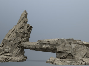 Cliff rocks 3D Model