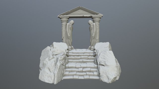 SoulsGateStl 3D 打印模型 .c4d .max .obj .3ds .fbx .stl .blend 