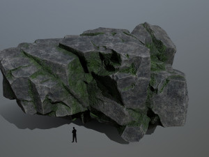 Cliff rocks Modelo 3D
