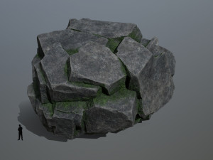 Cliff rocks Modelo 3D