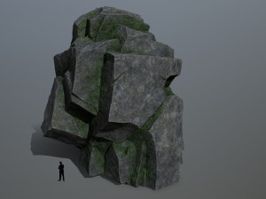 Cliff rocks Modelo 3D