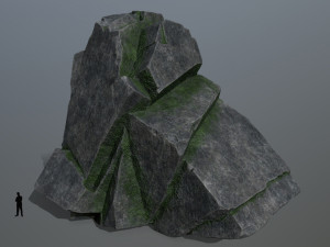 Cliff rocks Modelo 3D