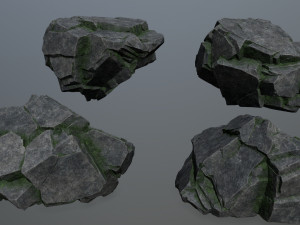 Cliff rocks Modelo 3D