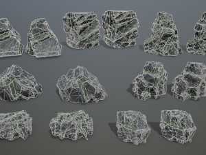 Cliff rocks Modelo 3D