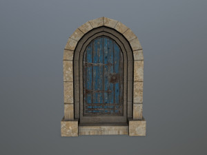 Medieval Door 3Dモデル