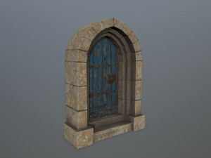 Medieval Door 3Dモデル