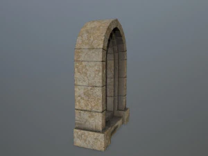 Medieval Door 3D Model