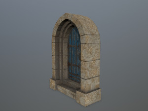 Medieval Door 3Dモデル