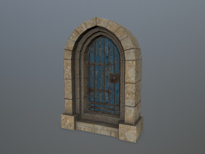 Medieval Door 3Dモデル