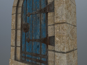 Medieval Door 3Dモデル