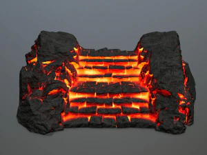 Rock Gate 3D Model