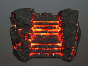 Rock Gate 3D Model
