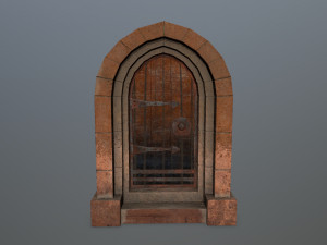 Medieval Door 3D 모델