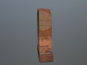 Medieval Door Model 3D