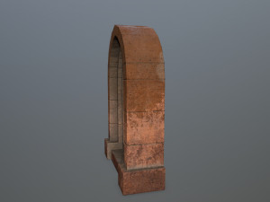 Medieval Door Model 3D