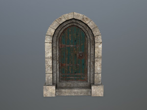 Medieval Door 3D Модель