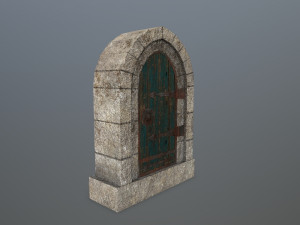 Medieval Door 3D Модель