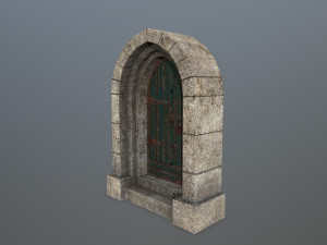 Medieval Door 3D Модель