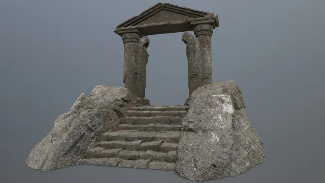 Ruhlar Kapısı 3D Model .c4d .max .obj .3ds .fbx .stl .blend 