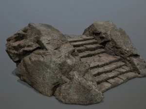 Rock Gate 3D Model