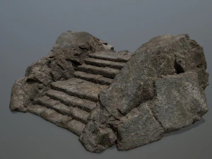 Rock Gate 3D Model