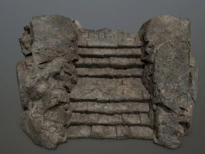 Rock Gate 3D Model