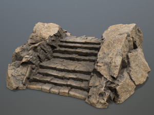 Rock Gate 3D 모델