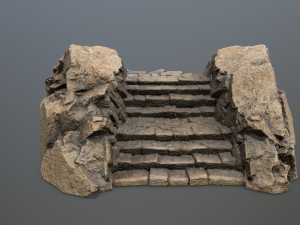 Rock Gate Model 3D