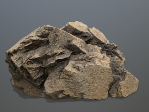 Rock Gate Model 3D