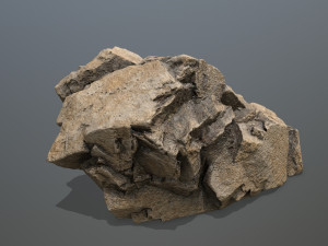 Rock Gate Model 3D