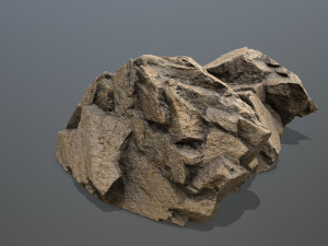 Rock Gate Model 3D