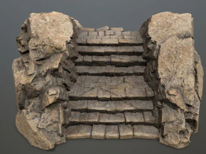 Rock Gate 3D Model