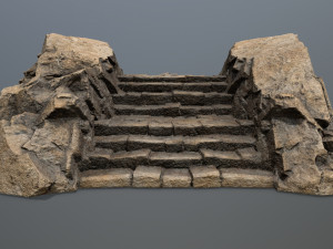 Rock Gate Model 3D