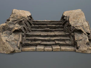Rock Gate 3D Model