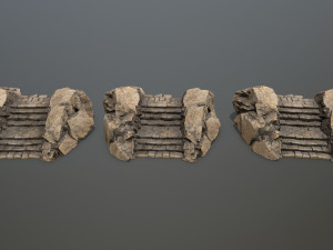 Rock Gate Model 3D